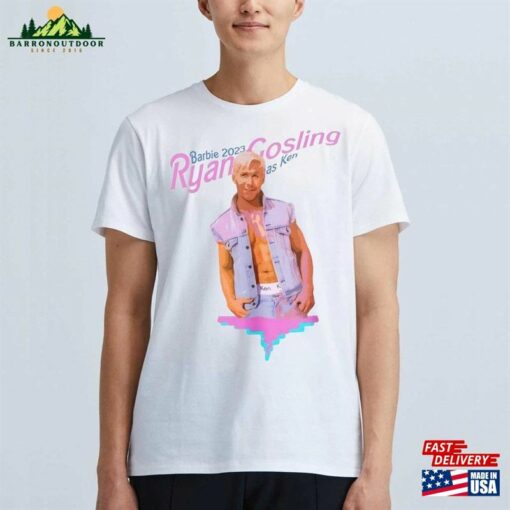 Barbie 2023 Ryan Gosling As Ken Shirt Movie T-Shirt Classic