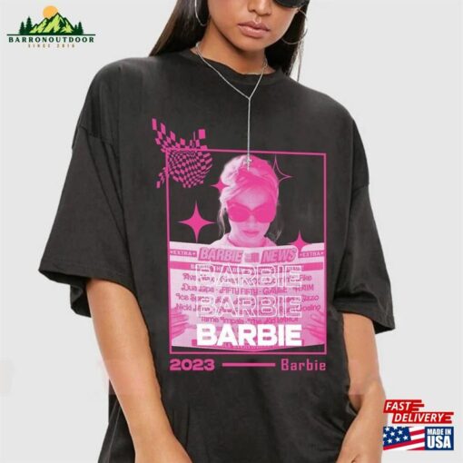 Barbie 2023 Shirt Live Action Margot Robbie Hoodie T-Shirt