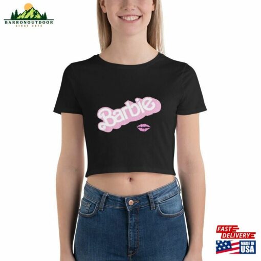 Barbie 2023 Women’S Crop Tee Sweatshirt T-Shirt