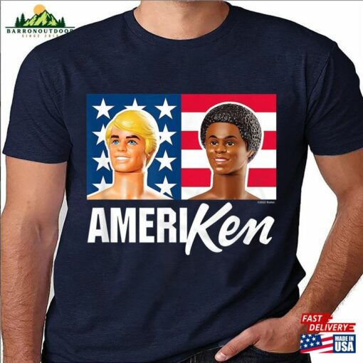 Barbie Ameri Ken T-Shirt Fan Shirt Cheetah Unisex