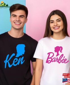 Barbie And Ken Couple T-Shirt T-Shirts Classic Barbie And Ken Couple T-Shirt T-Shirts Classic