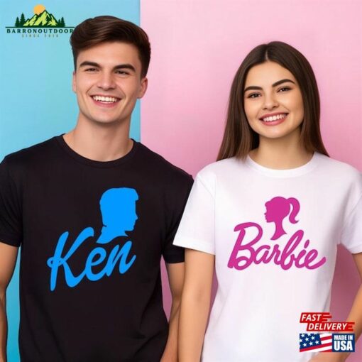 Barbie And Ken Couple T-Shirt T-Shirts Hoodie Sweatshirt