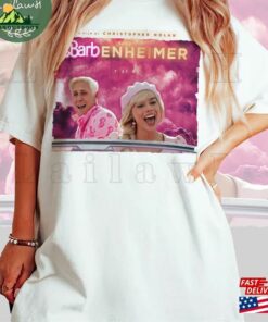 Barbie And Ken On The Car Barbenheimer Movie Oppenheimer Shirt Christopher Nolan Margot Robbie Ryan Gosling Unisex T-Shirt Barbie And Ken On The Car Barbenheimer Movie Oppenheimer Shirt Christopher Nolan Margot Robbie Ryan Gosling Unisex T-Shirt