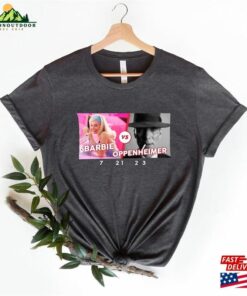 Barbie And Ken Shirt Barbenheimer Oppenheimer Unisex Hoodie Barbie And Ken Shirt Barbenheimer Oppenheimer Unisex Hoodie