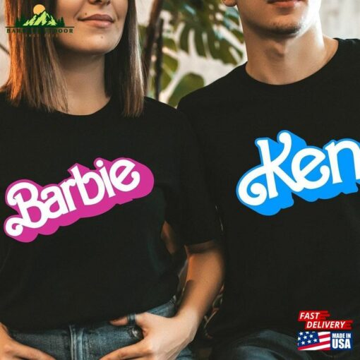 Barbie And Ken T-Shirt Couple T-Shirts Sweatshirt