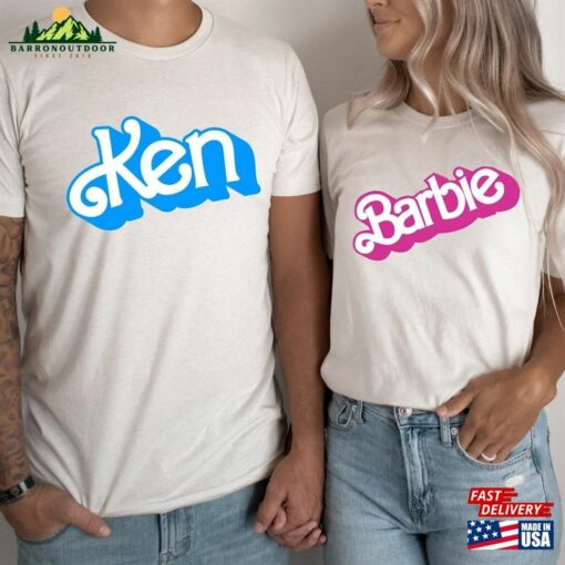 Barbie And Ken T-Shirt Couple T-Shirts Sweatshirt