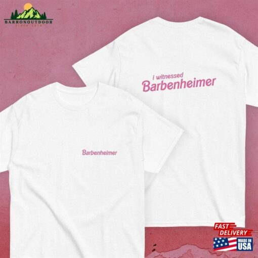 Barbie And Oppenheimer Movie Shirt Merch For Lovers Sweatshirt Unisex