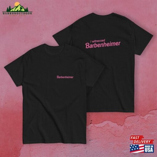 Barbie And Oppenheimer Movie Shirt Merch For Lovers Sweatshirt Unisex