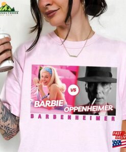 Barbie And Oppenheimer Shirt Tee Movie Inspired Classic Sweatshirt Barbie And Oppenheimer Shirt Tee Movie Inspired Classic Sweatshirt