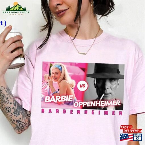 Barbie And Oppenheimer Shirt Tee Movie Inspired Classic Sweatshirt