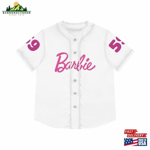 Barbie Baseball Jersey 2023 Unisex Hoodie