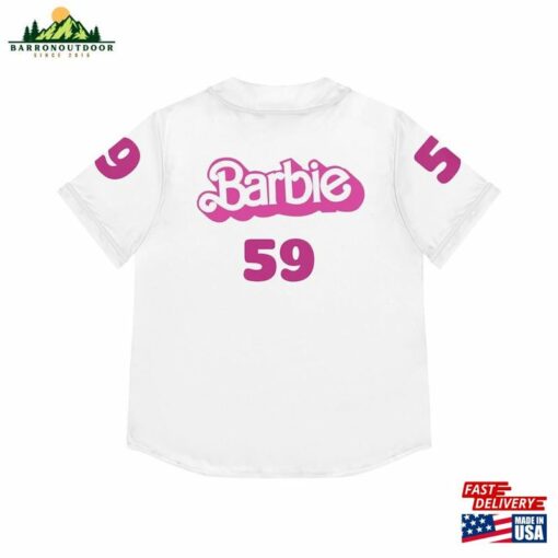 Barbie Baseball Jersey 2023 Unisex Hoodie