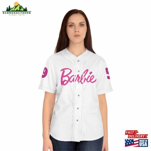 Barbie Baseball Jersey 2023 Unisex Hoodie