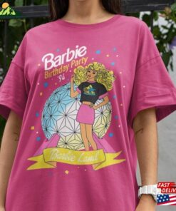 Barbie Birthday Party 1994 Land T-Shirt Shirt Tee Sweatshirt Unisex Barbie Birthday Party 1994 Land T-Shirt Shirt Tee Sweatshirt Unisex