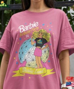 Barbie Birthday Party 1994 Land T-Shirt Shirt Tee Sweatshirt Unisex Barbie Birthday Party 1994 Land T-Shirt Shirt Tee Sweatshirt Unisex
