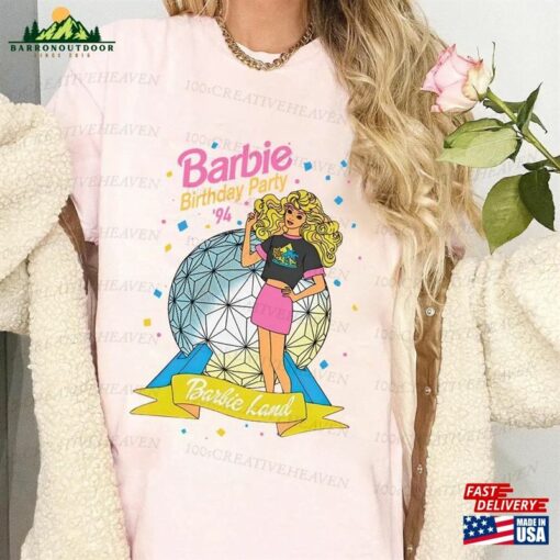 Barbie Birthday Party 1994 Land T-Shirt Shirt Tee Unisex