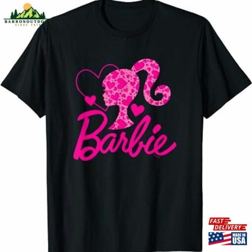 Barbie Black Heart Logo Crew Neck T-Shirt Barbenheimer Shirt Comeon Baby Lets Go Party Hoodie Sweatshirt