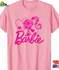 Barbie Black Heart Logo Crew Neck T Shirt Movie 2023 Tee For Friends Sweatshirt Classic 3