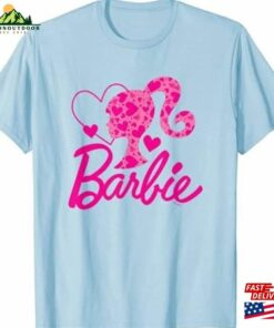 Barbie Black Heart Logo Crew Neck T Shirt Movie 2023 Tee For Friends Sweatshirt Classic 4