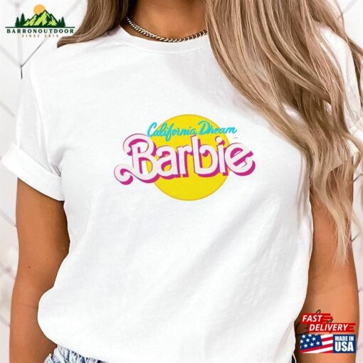 Barbie California Dream T-Shirt Unique Gift For Her Retro Classic Unisex