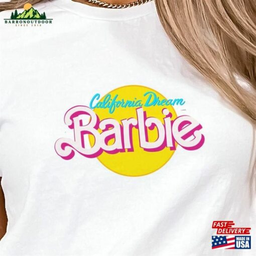 Barbie California Dream T-Shirt Unique Gift For Her Retro Hoodie Classic