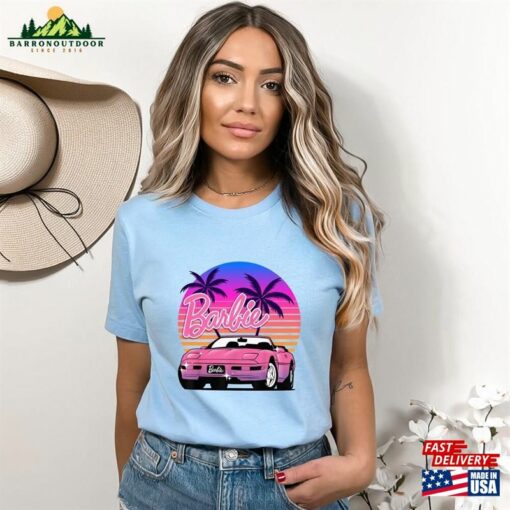 Barbie Car Shirt Movie Party Girls T-Shirt Classic