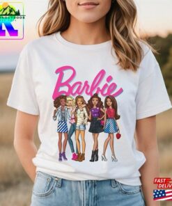 Barbie Characters Group Comfort Colors Shirt 2023 Movie T-Shirt Unisex Barbie Characters Group Comfort Colors Shirt 2023 Movie T-Shirt Unisex
