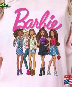 Barbie Characters Group Comfort Colors Shirt 2023 Movie T-Shirt Unisex Barbie Characters Group Comfort Colors Shirt 2023 Movie T-Shirt Unisex