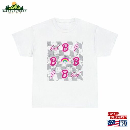 Barbie Checkerboard T-Shirt Come On Let’s Go Party Shirt Hoodie Classic