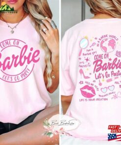 Barbie Comfort Colors Shirt Doll Come On Let Unisex Sweatshirt Barbie Comfort Colors Shirt Doll Come On Let Unisex Sweatshirt