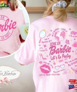 Barbie Comfort Colors Shirt Doll Come On Let Unisex Sweatshirt Barbie Comfort Colors Shirt Doll Come On Let Unisex Sweatshirt
