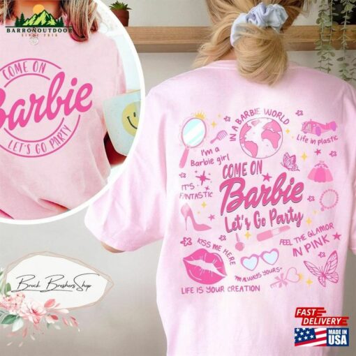 Barbie Comfort Colors Shirt Doll Come On Let Unisex Sweatshirt