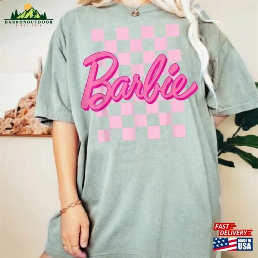 Barbie Comfort Colors Shirt Movie 2023 Party Girls Classic Sweatshirt