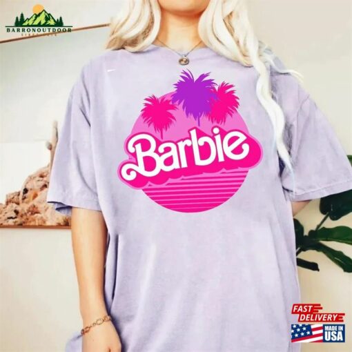 Barbie Comfort Colors Shirt Movie 2023 Party Girls Hoodie T-Shirt