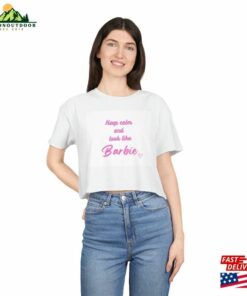 Barbie Crop Tee T-Shirt Hoodie Barbie Crop Tee T-Shirt Hoodie