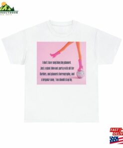 Barbie Film Quote Dance Party T-Shirt Margot Robbie Tee Unisex Heavy Cotton