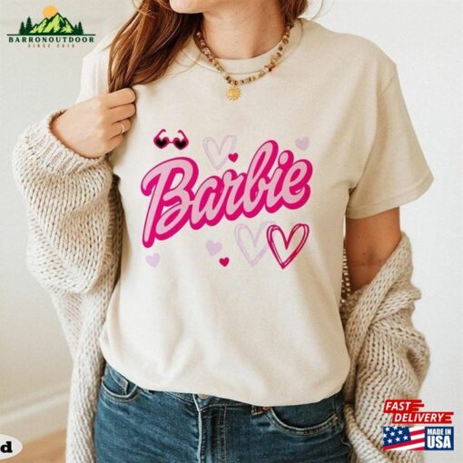 Barbie Heart Shirt Cheetah Dream House T-Shirt Classic