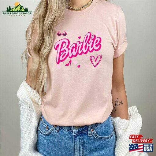 Barbie Heart Shirt Fan Cheetah Classic T-Shirt