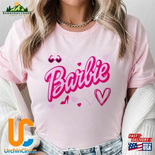 Barbie Heart Shirt Fan Cheetah Sweatshirt Unisex