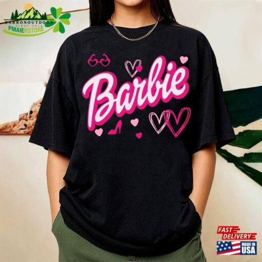 Barbie Heart Shirt Fan Cheetah T-Shirt Unisex