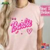 Barbie Heart Shirt Fan Ken Sweatshirt Classic