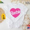 Barbie Heart Shirt Girl 2023 Movie Hoodie Sweatshirt