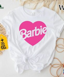 Barbie Heart Shirt Girl 2023 Movie Hoodie Sweatshirt Barbie Heart Shirt Girl 2023 Movie Hoodie Sweatshirt