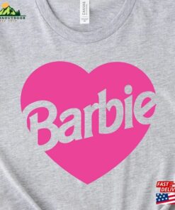 Barbie Heart Shirt Girl 2023 Movie Unisex Classic Barbie Heart Shirt Girl 2023 Movie Unisex Classic