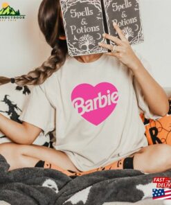 Barbie Heart Shirt Girl 2023 Movie Unisex Classic 3 Barbie Heart Shirt Girl 2023 Movie Unisex Classic 4