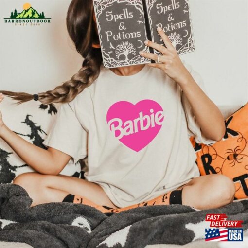 Barbie Heart Shirt Girl 2023 Movie Unisex Classic