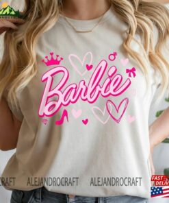 Barbie Heart Shirt Movie Cheetah Unisex T-Shirt 2 Barbie Heart Shirt Movie Cheetah Unisex T Shirt 3