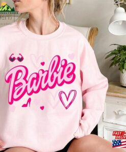 Barbie Heart Sweatshirt Fan Shirt Cheetah Unisex Barbie Heart Sweatshirt Fan Shirt Cheetah Unisex
