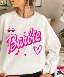 Barbie Heart Sweatshirt Fan Shirt Cheetah Unisex Barbie Heart Sweatshirt Fan Shirt Cheetah Unisex