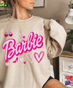 Barbie Heart Sweatshirt Fan Shirt Cheetah Unisex 2 Barbie Heart Sweatshirt Fan Shirt Cheetah Unisex 3